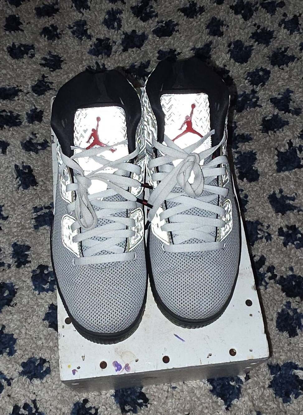 Jordan Spike Forty PE White Fire Red